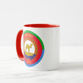 Eritrea-Erbe-Emblem Tasse (Vorderseite Links)