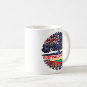 Eritrea Eritrean Australian Australia Tree Roots Kaffeetasse (VorderseiteRechts)