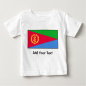 Eritrea - eritreische Flagge Baby T-shirt (Vorderseite)