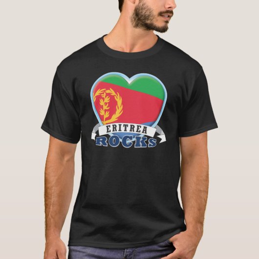 Eritrea-Felsen T-Shirt (Vorderseite)