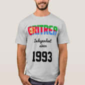 Eritrea Flag Independence Celebration T - Shirt (Vorderseite)