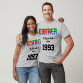 Eritrea Flag Independence Celebration T - Shirt (Unisex)