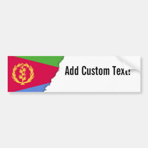 Eritrea-Flagge Autoaufkleber