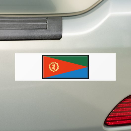 Eritrea-Flagge Autoaufkleber (Auf Auto)