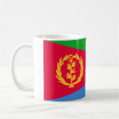 Eritrea-Flagge Kaffeetasse (Links)