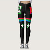 Eritrea-Flagge Leggings (Vorderseite)