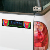 Eritrea-Flagge mein schönes Land Autoaufkleber (On Truck)