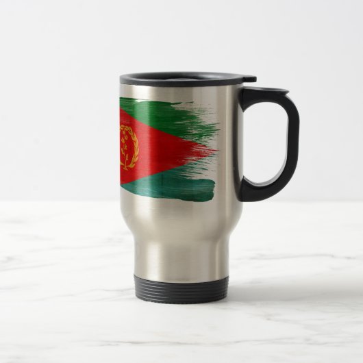 Eritrea-Flagge Reisebecher (Rechts)