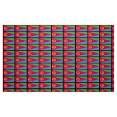 Eritrea-Flagge Stoff (Fat Quarter (45,7 x 55,9 cm))
