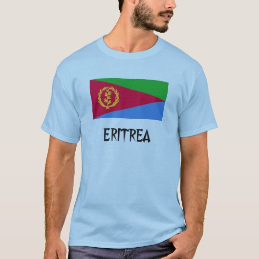 Eritrea-Flagge T-Shirt (Vorderseite)