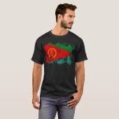 Eritrea-Flagge T-Shirt (Vorne ganz)