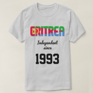 Eritrea-Flagge Unabhängigkeitsfeier T-Shirt