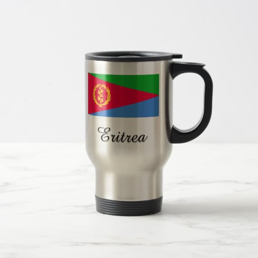 Eritrea-Flaggen-Entwurf Reisebecher (Rechts)