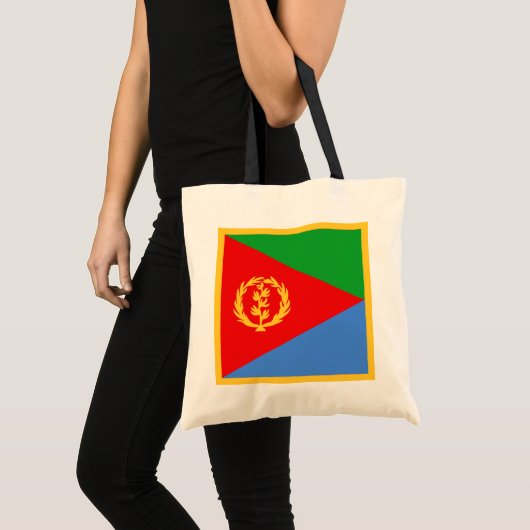 Eritrea-Flaggen-Tasche Tragetasche (Vorderseite (Produkt))