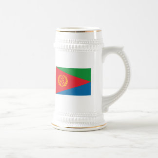 Eritrea-Flaggen-Tasse Bierglas