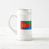 Eritrea-Flaggen-Tasse Bierglas (Links)