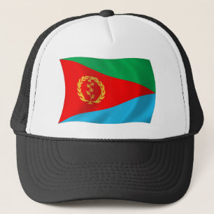 Eritrea-Flaggenmütze Truckerkappe