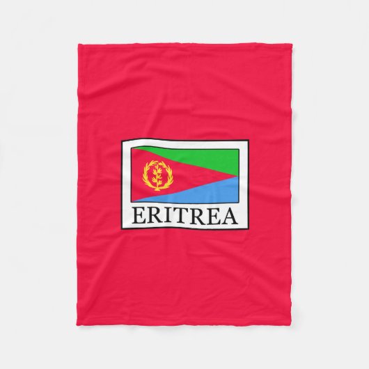 Eritrea Fleecedecke (Vorderseite)