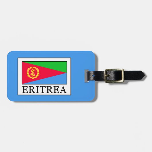 Eritrea Gepäckanhänger (Vorderseite horizontal)