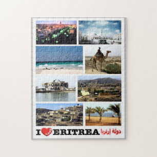 Eritrea I Liebe- Puzzle