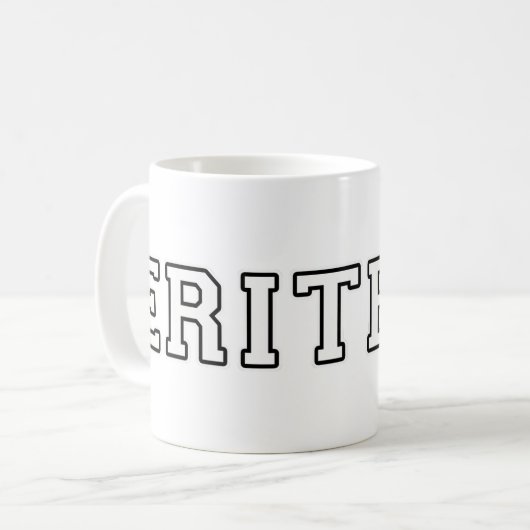 Eritrea Kaffeetasse (Vorderseite Links)