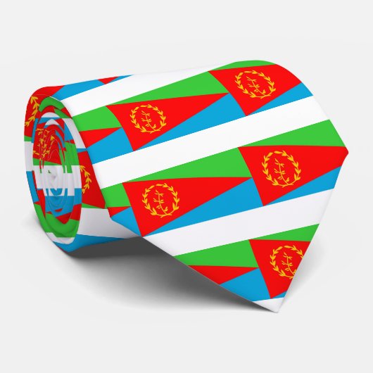 Eritrea Krawatte (Gerollt)