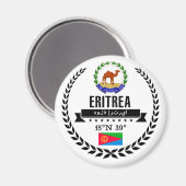 Eritrea Magnet (Vorderseite/Rückseite)