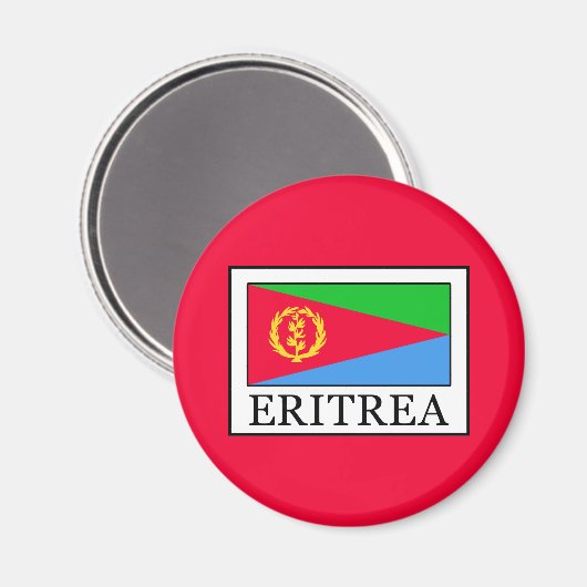 Eritrea Magnet (Vorderseite/Rückseite)
