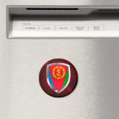 Eritrea Mettalic Emblem Magnet (In Situ (Geschirrspüler))