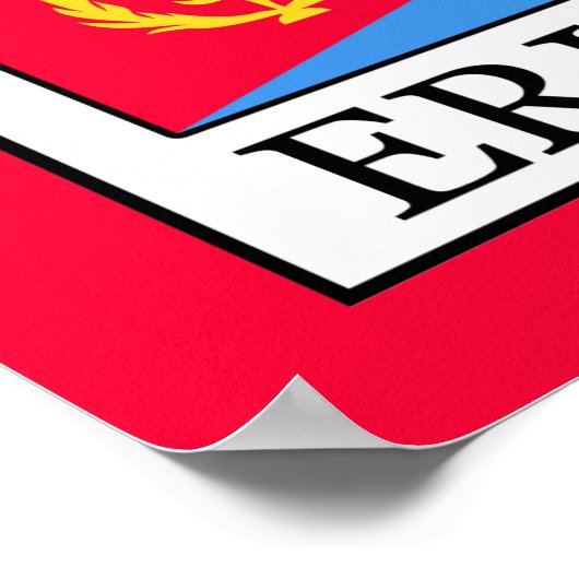 Eritrea Poster (Ecke)