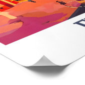 Eritrea Poster - Asmara Street Print - Asmara Wall (Ecke)