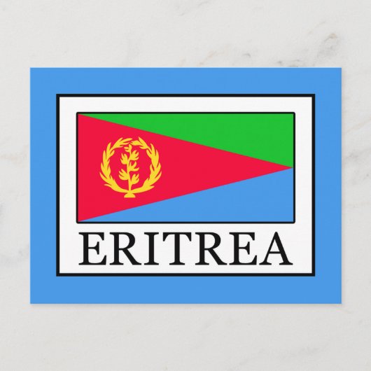 Eritrea Postkarte (Vorderseite)