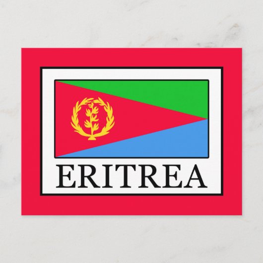 Eritrea Postkarte (Vorderseite)