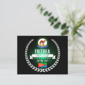 Eritrea Postkarte (Stehend Vorderseite)