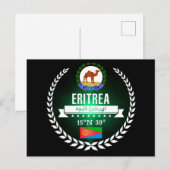 Eritrea Postkarte (Vorne/Hinten)
