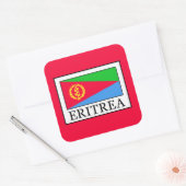Eritrea Quadratischer Aufkleber (Umschlag)