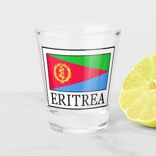 Eritrea Schnapsglas (Vorderseite)