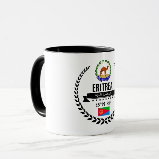 Eritrea Tasse (Vorderseite Links)