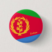 Eritrea-Taste, patriotische eritreische Flaggenmod Button (Vorderseite)