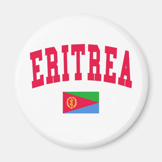 Eritrea Uni Style Magnet (Vorne)