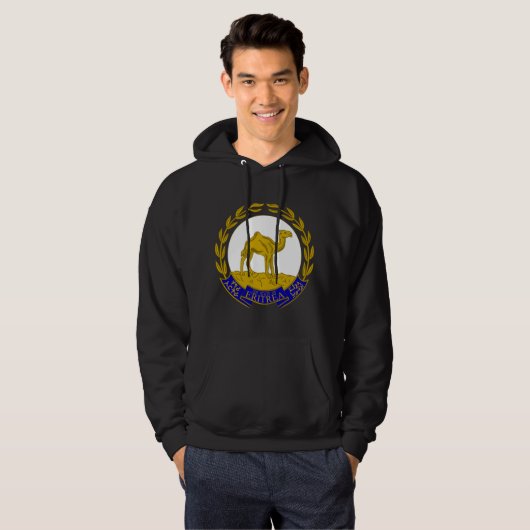 Eritrea-Wappen ER Hoodie (Vorne ganz)