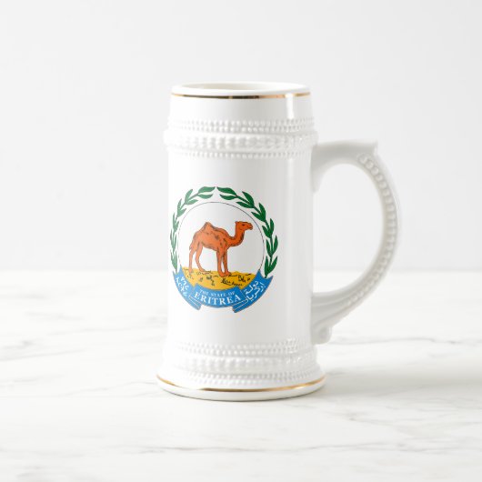 Eritrea-Wappen Tasse (Rechts)