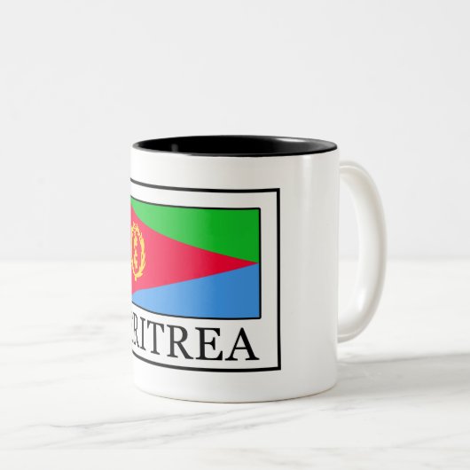Eritrea Zweifarbige Tasse (VorderseiteRechts)