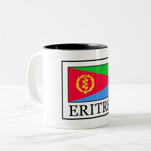 Eritrea Zweifarbige Tasse (Vorderseite Links)