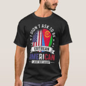 Eritrean American Countries Flags Pride Eritrea Fl T-Shirt (Vorderseite)
