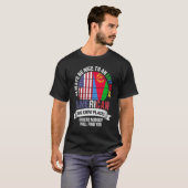 Eritrean American We know Places where Eritrea Fla T-Shirt (Vorne ganz)