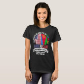 Eritrean American We know Places where Eritrea Fla T-Shirt (Vorne ganz)