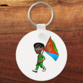 Eritrean Boy Schlüsselanhänger (Vorderseite)