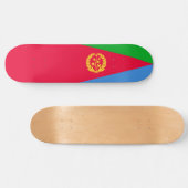 Eritreische Flagge (Eritrea) Skateboard (Horizontal)