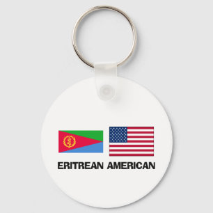 Eritreischer Amerikaner Schlüsselanhänger